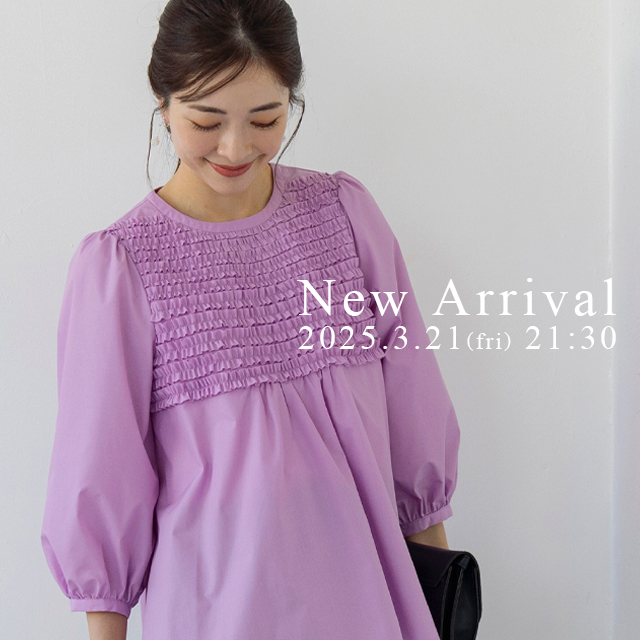 SONO NAVY (ソーノ) ハミングレディ ブラウス 防シワダブルクロス 接触  