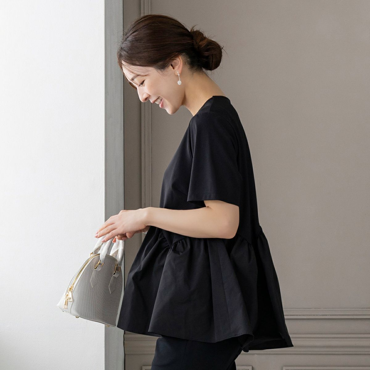 cocoa★新品タグ付き【SONO】アンブレラヘムプルオーバー SONO】アンブレラヘムプルオーバー【20250730】 | Spendard.com