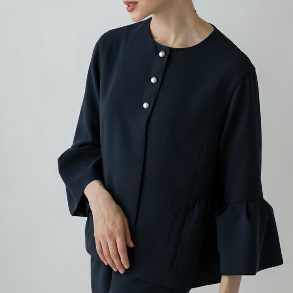 SALE】【返品不可】【SONO NAVY】【防シワダブルクロス】ポタリー