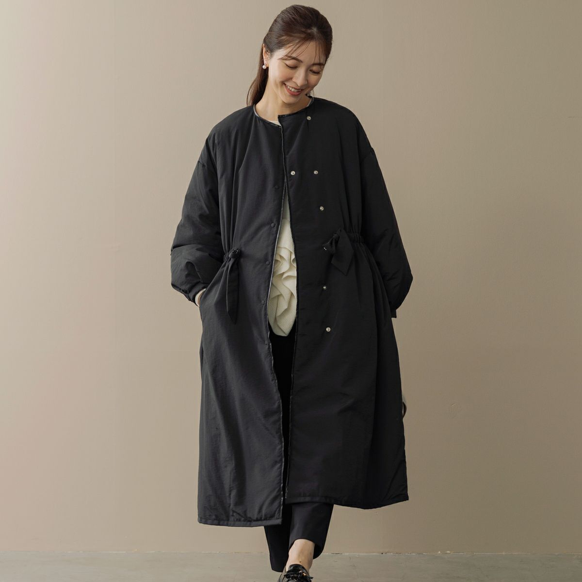 SONO NAVY】ﾌｪﾐﾆﾆﾃｨ撥水ﾊﾟﾃｯﾄﾞｺｰﾄ【20241115】 | Spendard.com