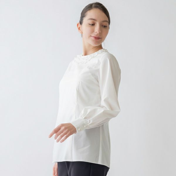 Sono - 22SS 完売品 sono ネイビー ドラマチックラッフル