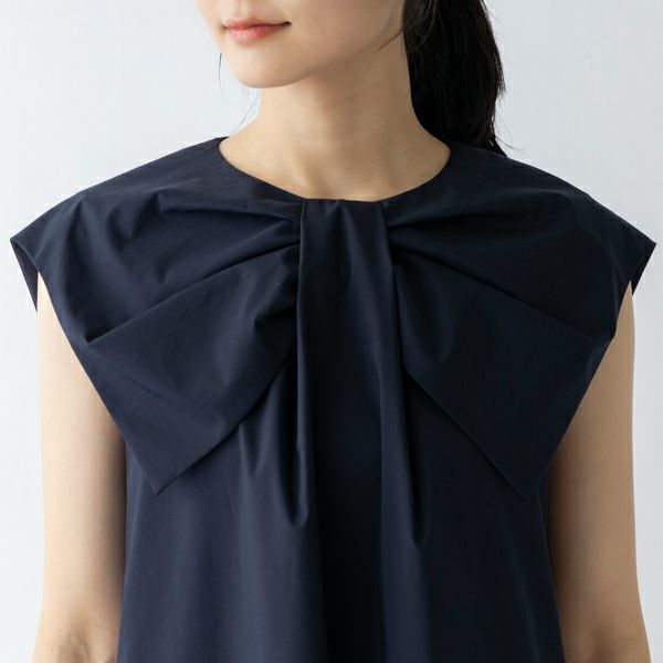 美品✨SONO/ソーノ 24ss プチリボン ジャガード パピヨン ワンピース Sono - 日本製 sono ブラック プチリボンジャカード パピヨン