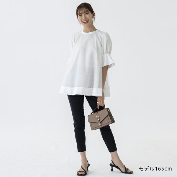 MORE SALE】【返品不可】【SONO】ｸﾘｰﾐｰﾄﾞｯﾄﾌﾞﾗｳｽ【20240517