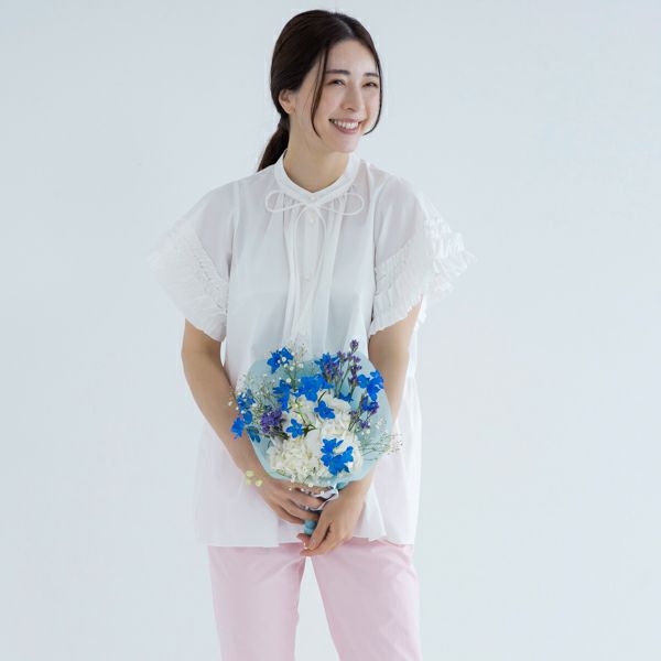 sono PLUVIOPHILE ハミングスリーブ レイニーフレアブラウス MORE SALE】【返品不可】【SONO】PLUVIOPHILE COL.ﾊﾐﾝｸﾞｽﾘｰﾌﾞ