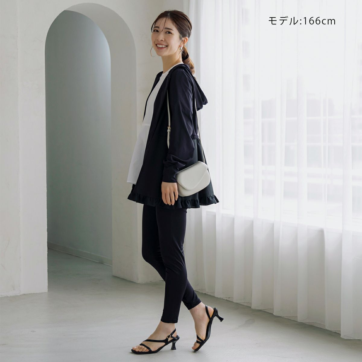 SONO】ティアードフレアチュニックフーディ【20250418】 | Spendard.com