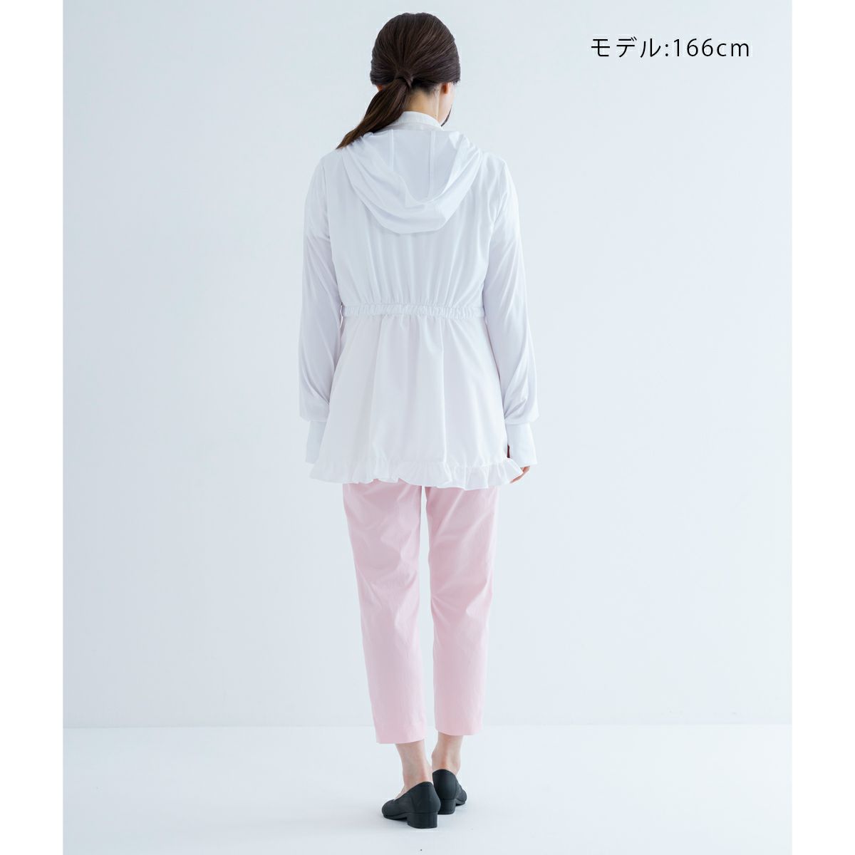 SONO】Rash Guard ティアードフレアチュニックフーディ