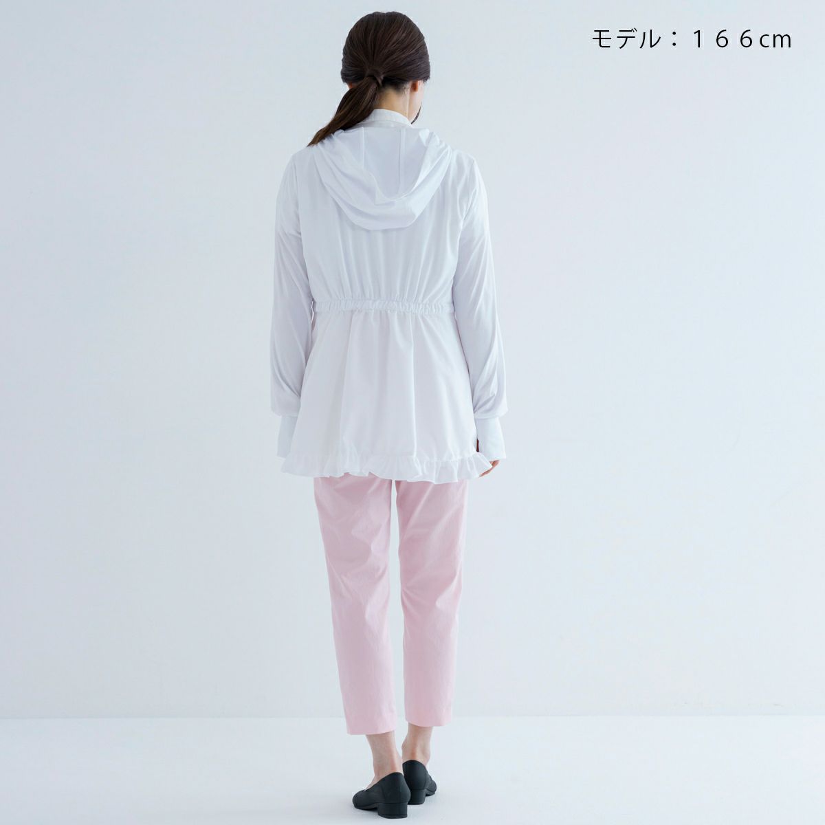 SONO】Rash Guard ティアードフレアチュニックフーディ
