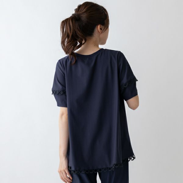 【SONO/ソーノ】【Summer Strech】レーストリムフレアTEE Amazon | [ソーノ] クラシック 【Summer Stretch】 レーストリム