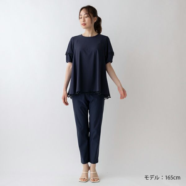 希少稀な ☆】【SONO】【Summer Stretch】ﾚｰｽﾄﾘﾑﾌﾚｱTEE【20240614 アニメ