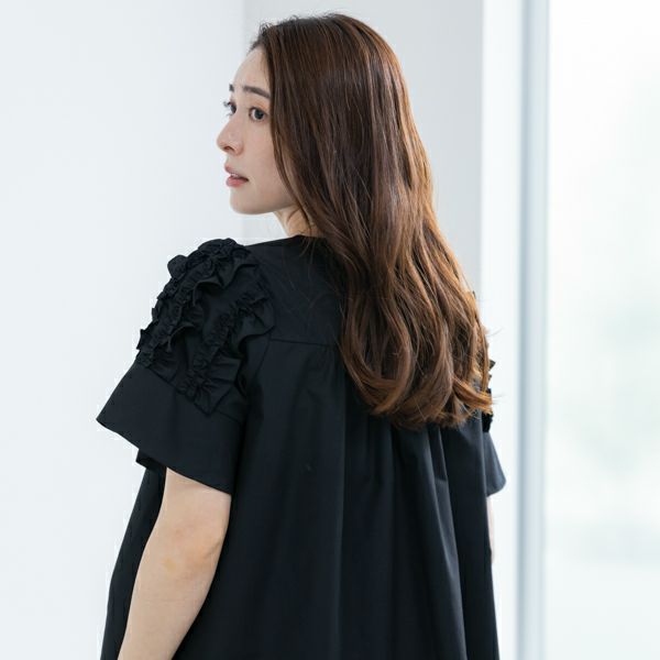 ☆】【SONO】サニーフリルチュニックフレアブラウス【20240719】 | Spendard.com ☆】【SONO】サニーフリルチュニックフレアブラウス【20240719】 | Spendard.com