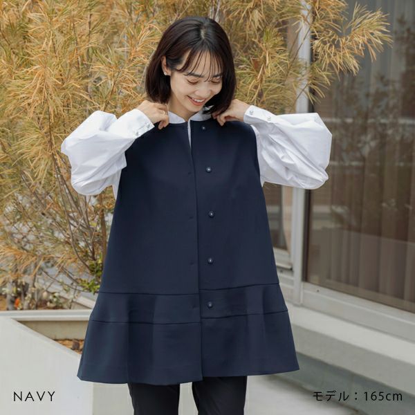 Sono - 完売品 日本製 sono ネイビー オーナメントパール