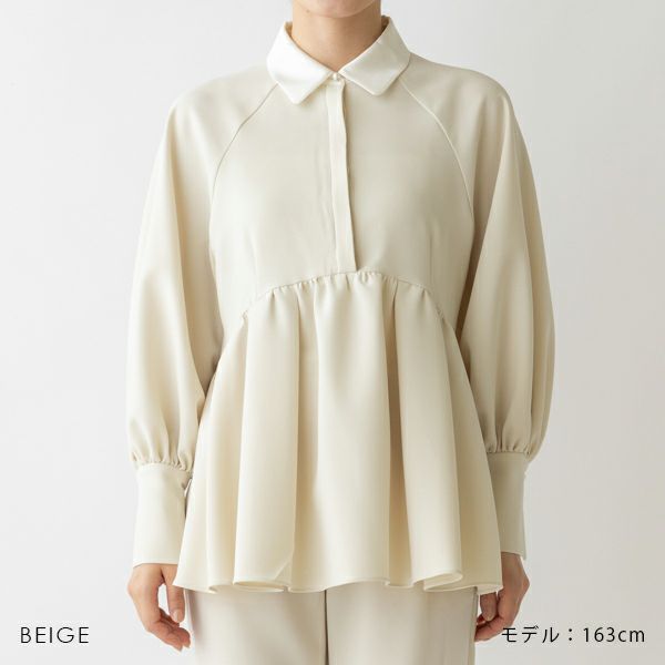 SONO NAVY】【防シワダブルクロス】ﾊﾐﾝｸﾞﾚﾃﾞｨﾌﾞﾗｳｽ【20240920】【9月号  