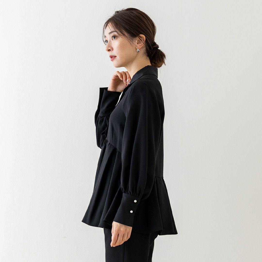 SONO NAVY】【防シワダブルクロス】ﾊﾐﾝｸﾞﾚﾃﾞｨﾌﾞﾗｳｽ【20240920】【9月号  