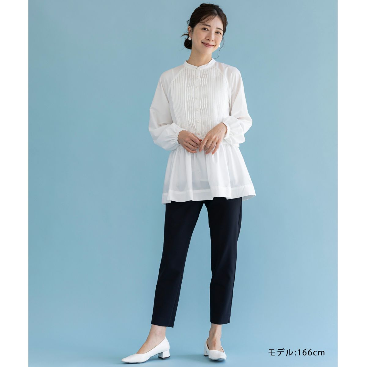 SONO】ウェイビータックパールブラウス【20250307】 | Spendard.com