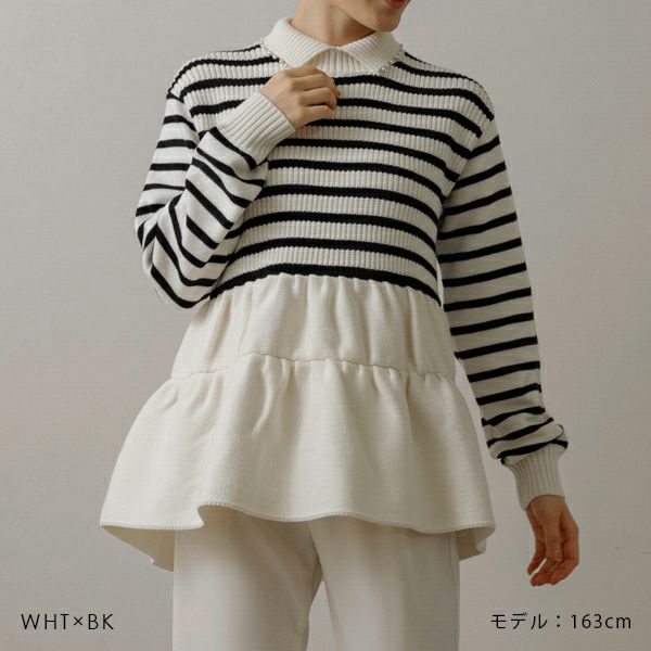 返品不可】【SONO】ﾃｨｱｰﾄﾞﾍﾟﾌﾟﾗﾑ3Dﾆｯﾄﾌﾟﾙｵｰﾊﾞｰ【20241101