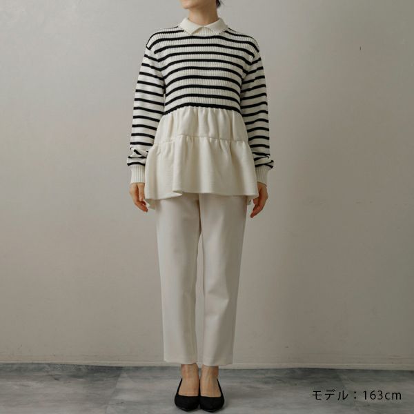 返品不可】【SONO】ﾃｨｱｰﾄﾞﾍﾟﾌﾟﾗﾑ3Dﾆｯﾄﾌﾟﾙｵｰﾊﾞｰ【20241101