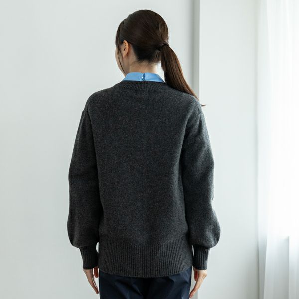 FINAL SALE】【返品不可】【SONO】ｵｰﾅﾒﾝﾄﾊﾟｰﾙｺｰｼﾞｰﾆｯﾄｶｰﾃﾞｨｶﾞﾝ