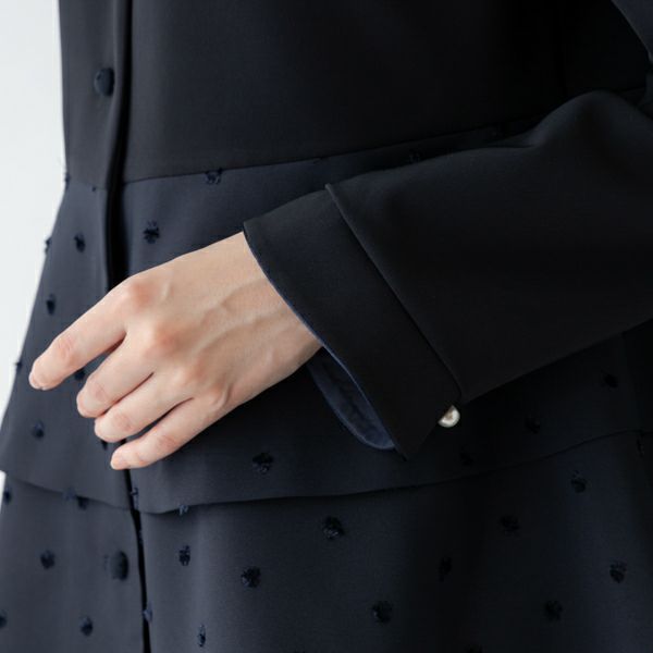 SONO NAVY】-Harmony DOT JQ-ﾃｨｱｰﾄﾞｼﾞｬｹｯﾄ【20241115】 | Spendard.com