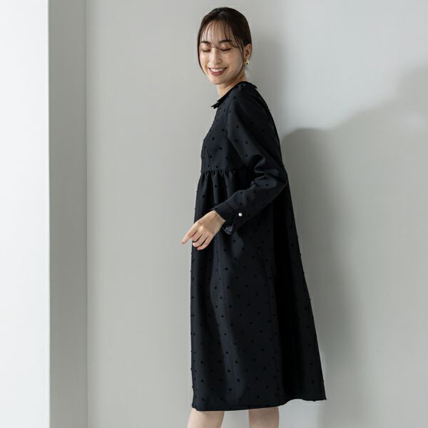 美品 sono ソーノ ジャガードワンピース ブラック フォーマルワンピース SONO NAVY】-HarmonyDOTJQ-ﾌﾗﾜｰｶﾗｰﾚﾃﾞｨﾜﾝﾋﾟｰｽ【20241115