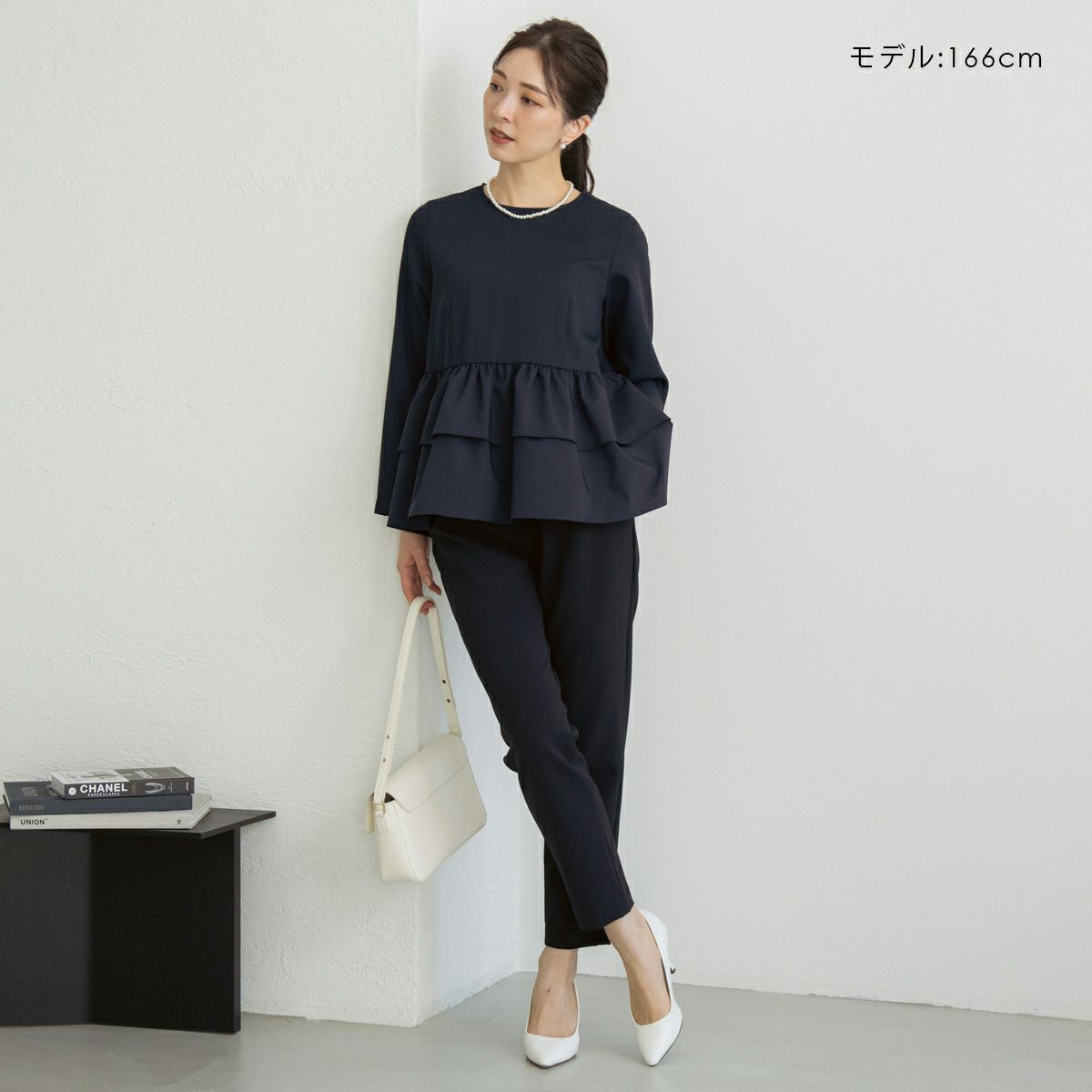 SONO NAVY】ユーティリティティアードプルオーバー【20251017