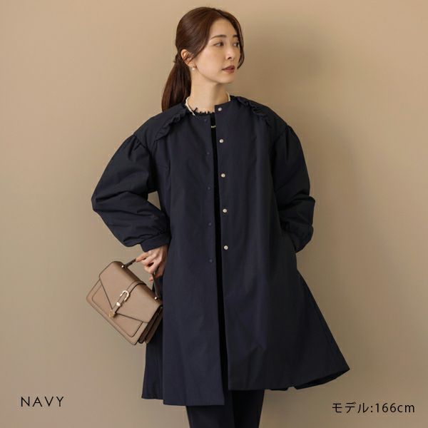 新品SONO NAVY/ソーノネイビー】中綿フェミニニティ撥水パテッドコート 000000006854-05-xl.jpg?t=