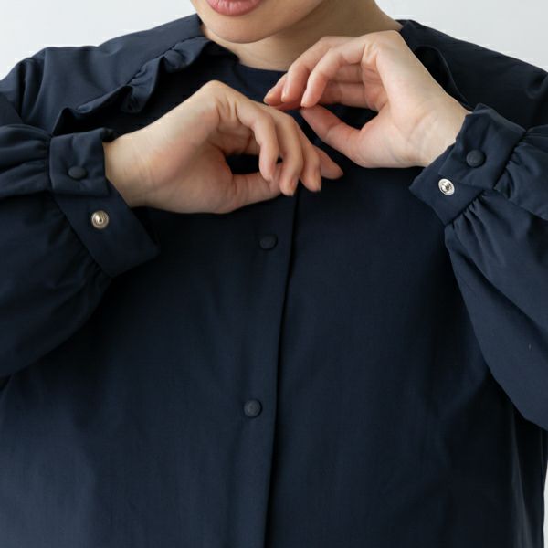 MORE SALE】【返品不可】【SONO NAVY】フェミニニティ撥水パテッド