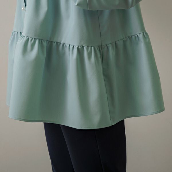 SALE】【返品不可】【MAISON SONO】ビジューパールティアードフレア