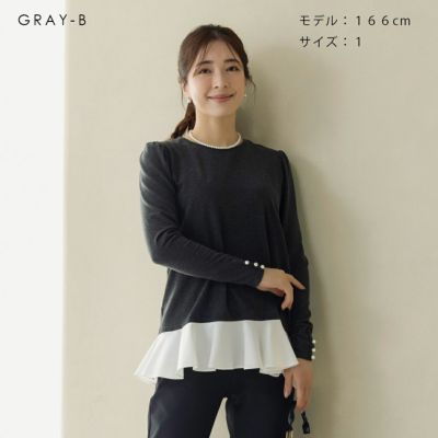 SONO NAVY】ユーティリティティアードプルオーバー【20260116