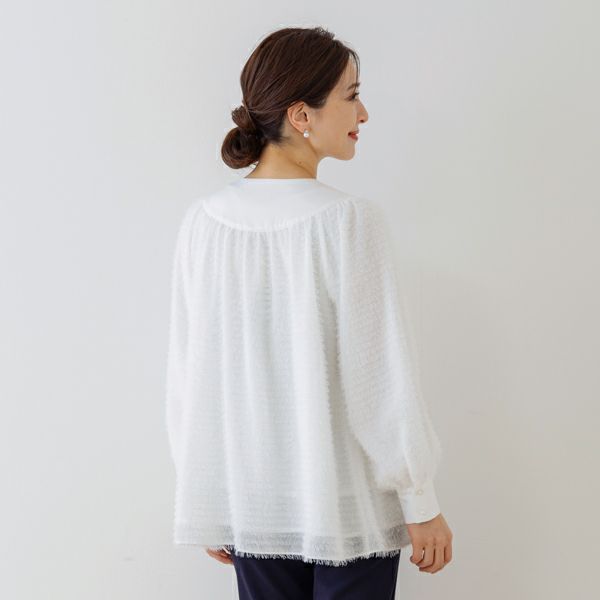 ブラウス シャツ 「SONO/ソーノ」フラッピーサックブラウス レディース Sono ブラウス シャツ 「SONO/ソーノ」サニーフリルチュニック