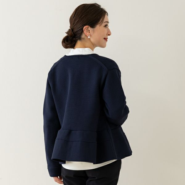 Sono ティアードフレア カーディガン　ホワイト　サイズ2 TOPS | Spendard.com