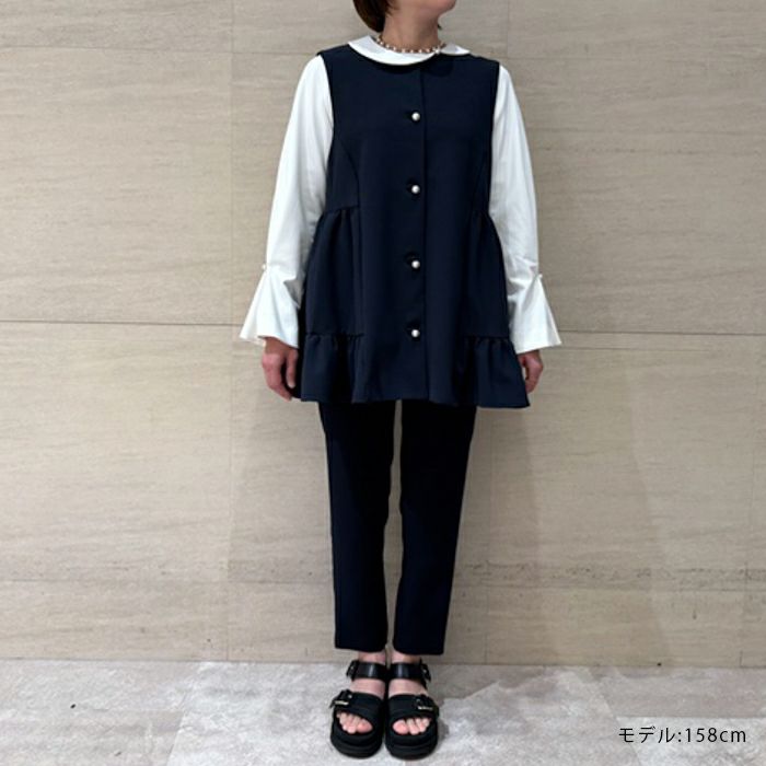 SONO】サイドティアードチュニックジレ【20250307】 | Spendard.com