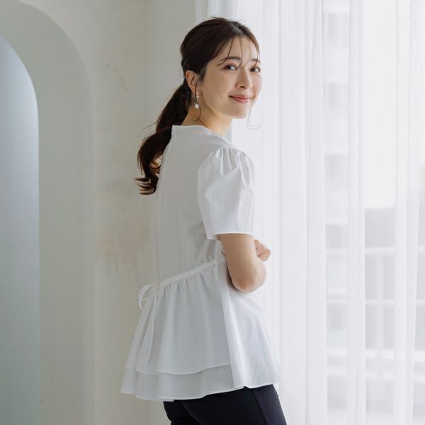 SONO】ダックテールタブリルブラウス【20250411】 | Spendard.com