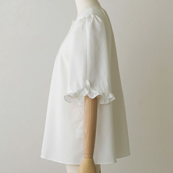 ☆】【返品不可】【SONO】フローイングフレアチュニックブラウス