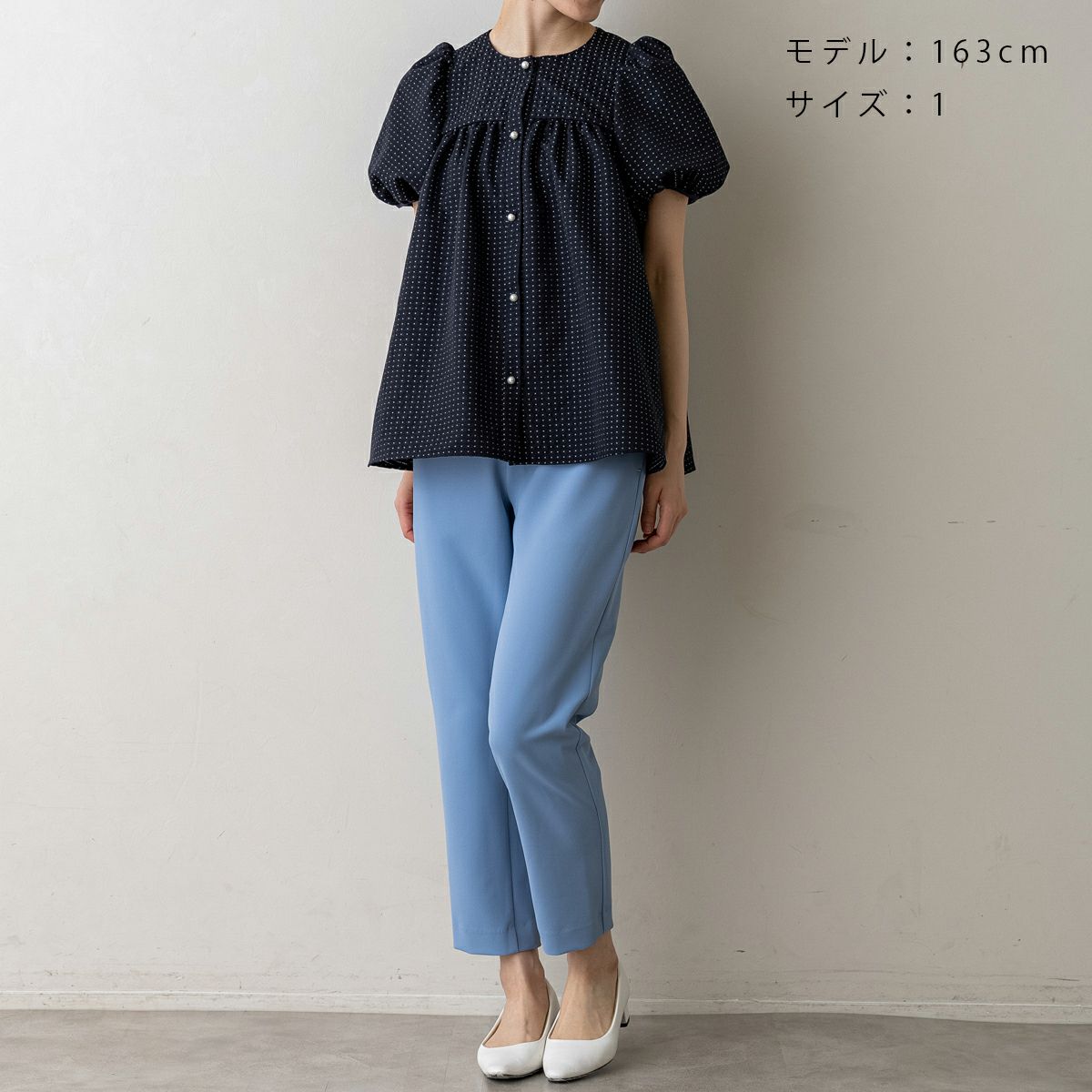 ☆新品完売☆タグ付☆sono☆ミニリボンジャカードパフィージャケ