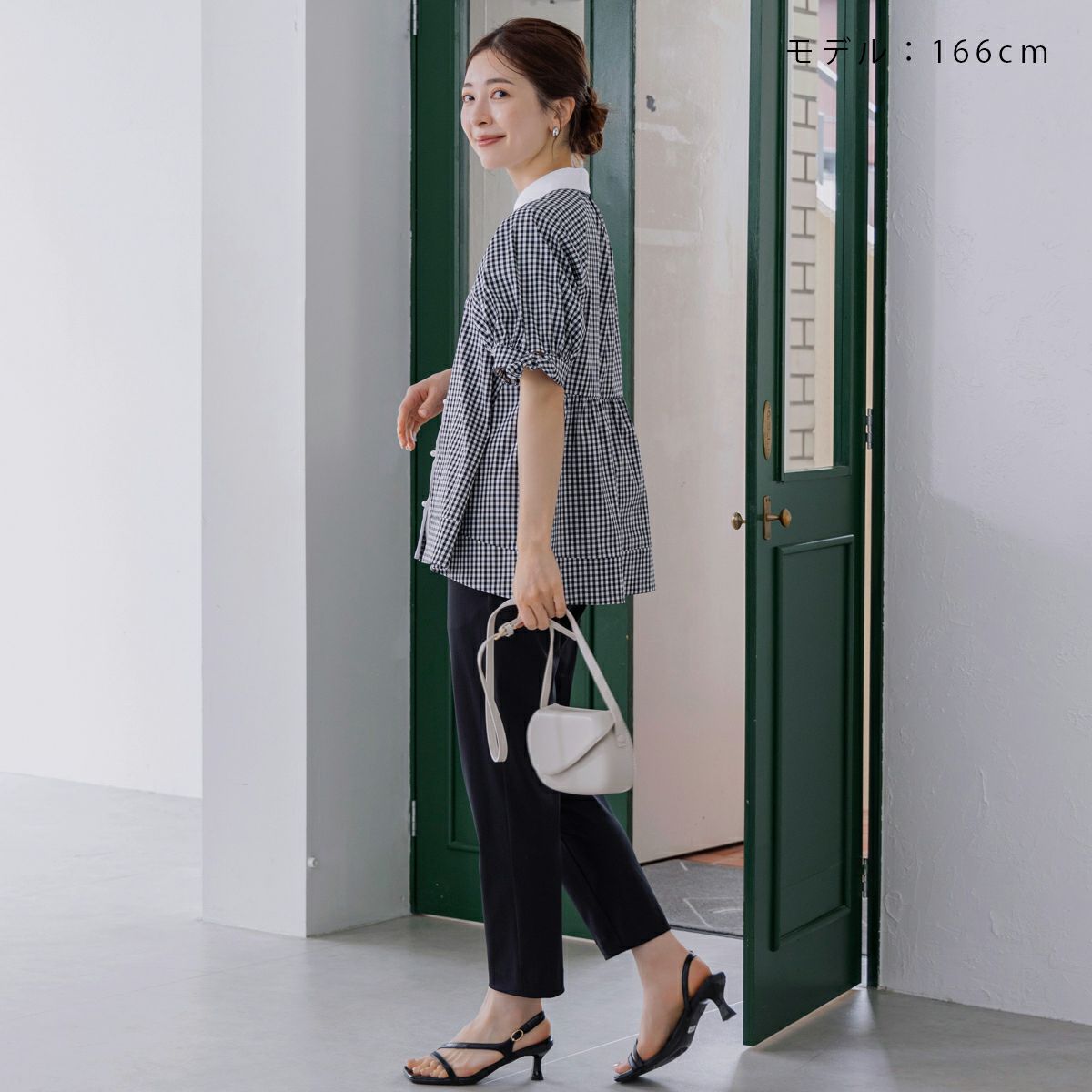 【週末値下げ】sono ソーノ　リボンカフサックフレアブラウス ZOZO限定再販【SONO/ソーノ】リボンカフサックフレアブラウス