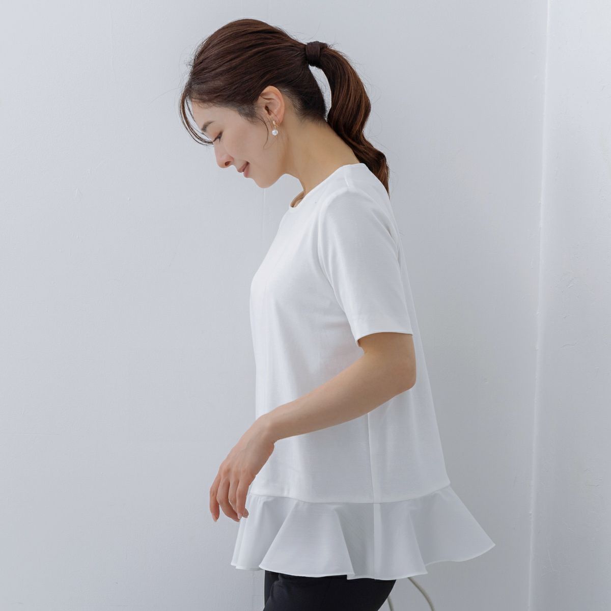 tシャツ 「SONO/ソーノ」ショートスリーブプリマプルオーバー レディース SONO/ソーノ】ショートスリーブプリマプルオーバー（Tシャツ