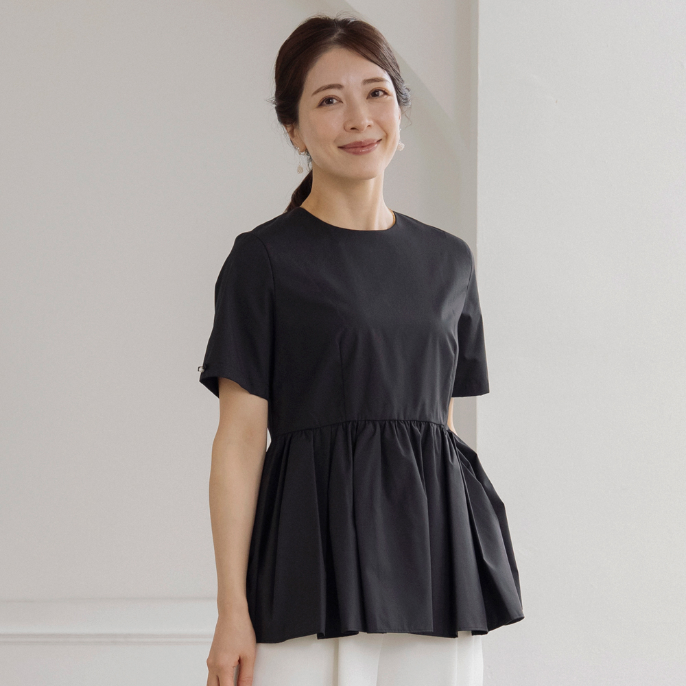 SONO】スカラモチーフ撥水フレアブラウス【20250530】 | Spendard.com