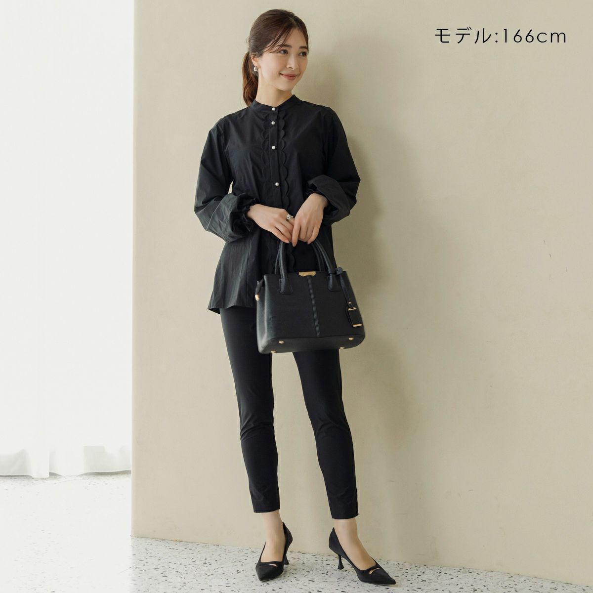 トップス Sono Sono（ソーノ） ブラウス シャツ 「SONO/ソーノ」「SONO NAVY/ソーノ