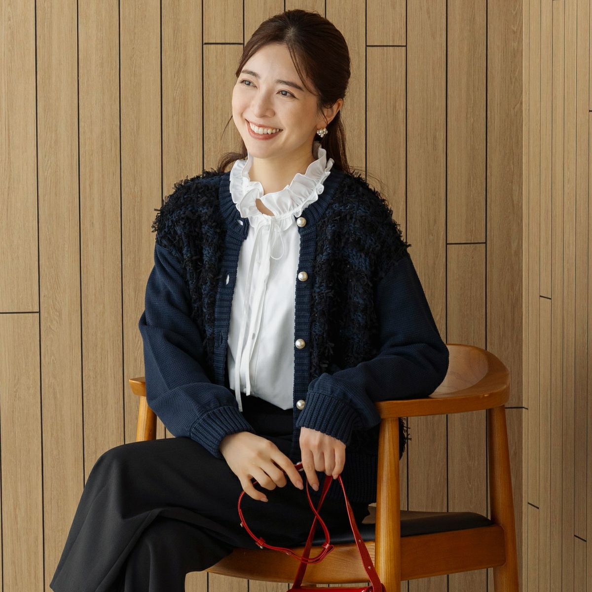 SONO】ブランフリルブラウス【20250907】 | Spendard.com