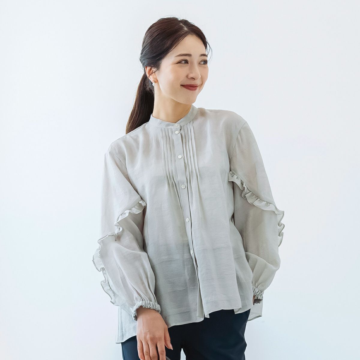 SONO】エアリーチェックブラウス【20250907】 | Spendard.com