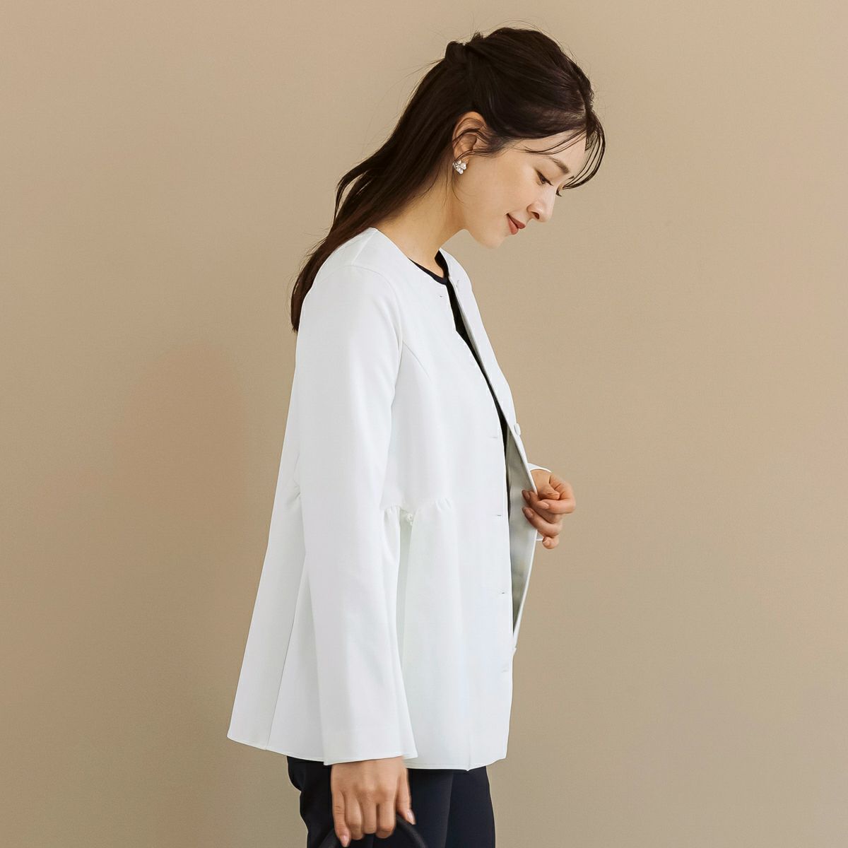 sono カーディガン Sono ニット セーター 「SONO/ソーノ」バックティアード
