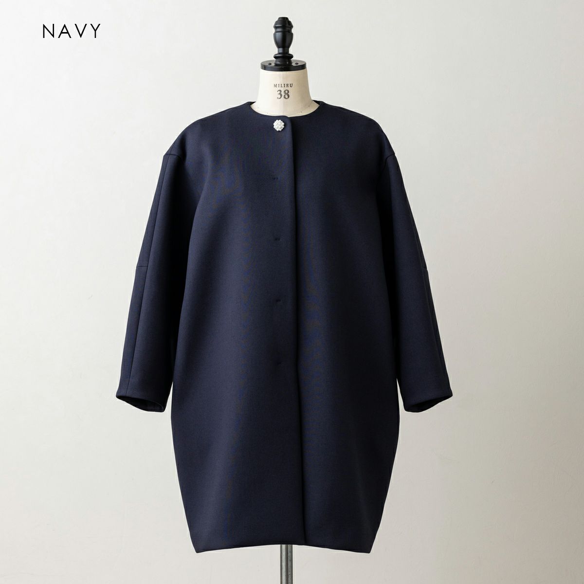 SONO】マシュマロホイップ バックフリルコート【20251017】 | Spendard.com