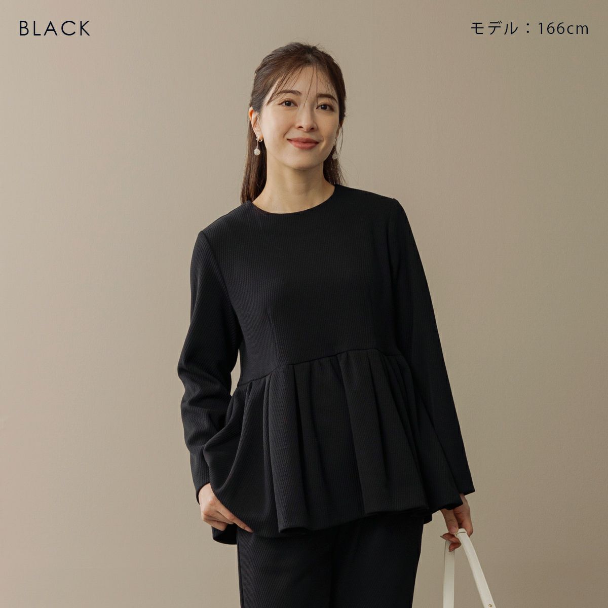 MORE SALE】【返品不可】【SONO】ウエハースチュニックブラウス