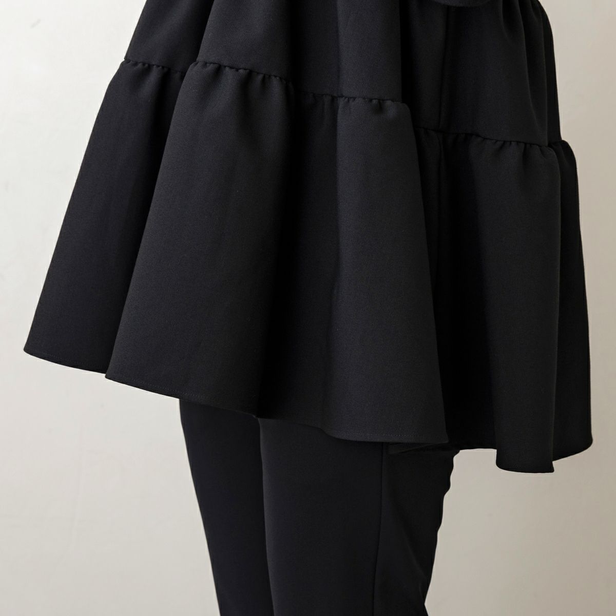 SONO】ティアードフレア チュニックニットプルオーバー【20251031