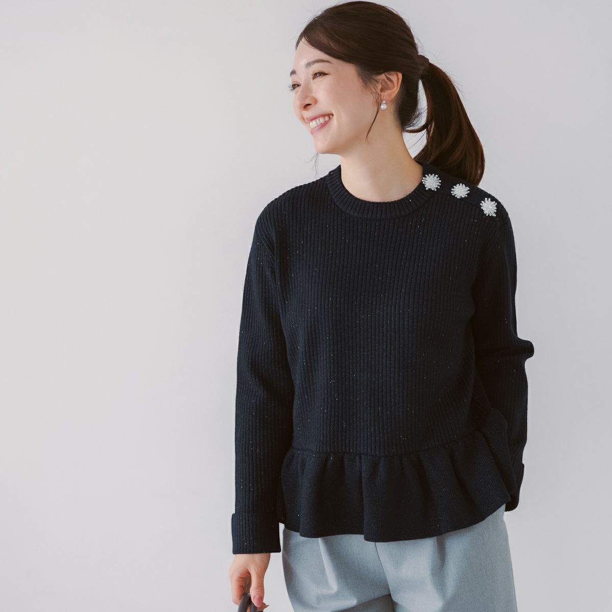 SONO】フラフリル3Dニットプルオーバー【20251212】 | Spendard.com