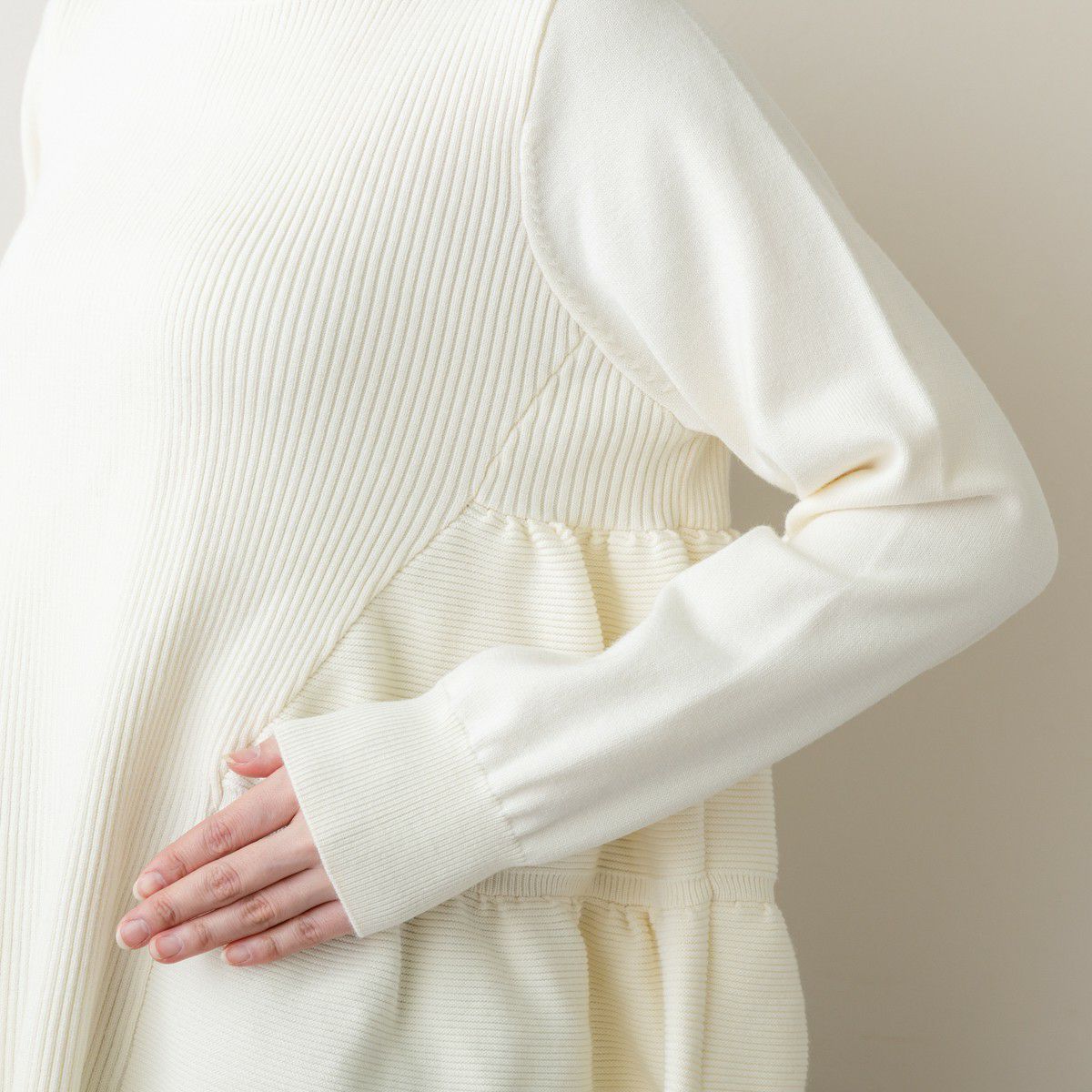 SONO】バックティアード3Dニットプルオーバー【20251212】 | Spendard.com