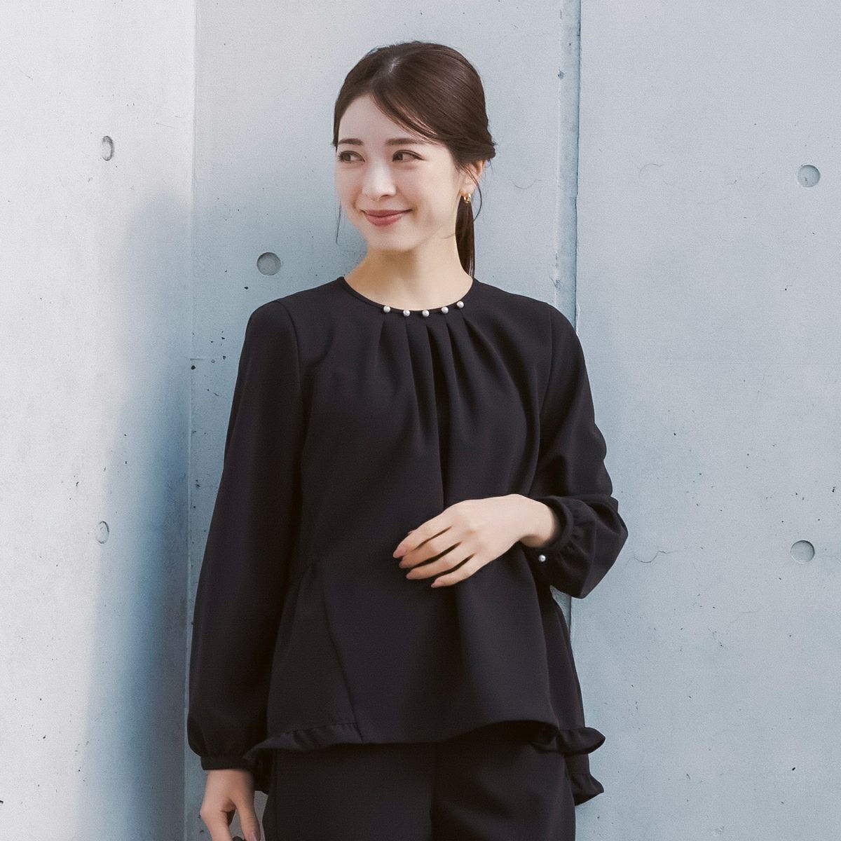 SONO NAVY】ユーティリティティアードプルオーバー【20260116