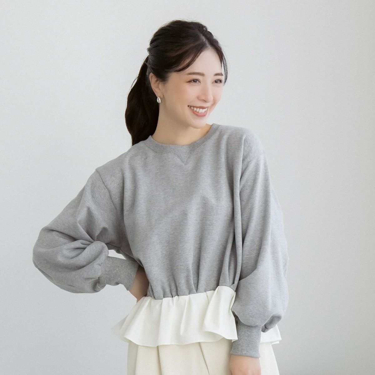 SONO】オーナメントパールニットカーディガン【20260130】 | Spendard.com